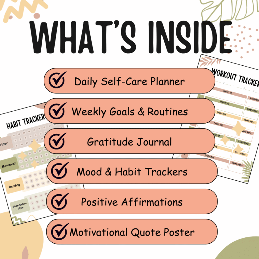 Self-Care Starter Bundle +15 page - Image 7